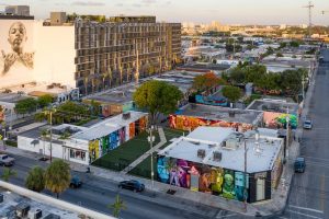 aerial view of wynwood