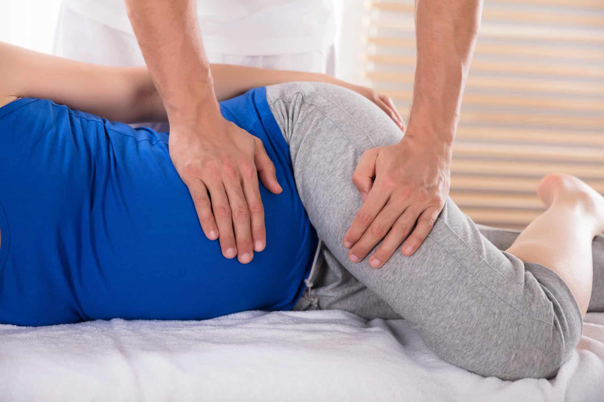 Chiropractic Adjustment for Low Back Pain Relief, Psoas Chiro Demonstration  